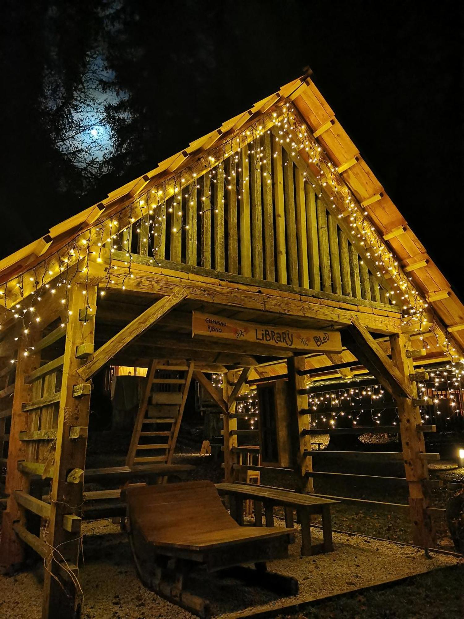 Ribno Alpine Glamping Hotel Bled Luaran gambar
