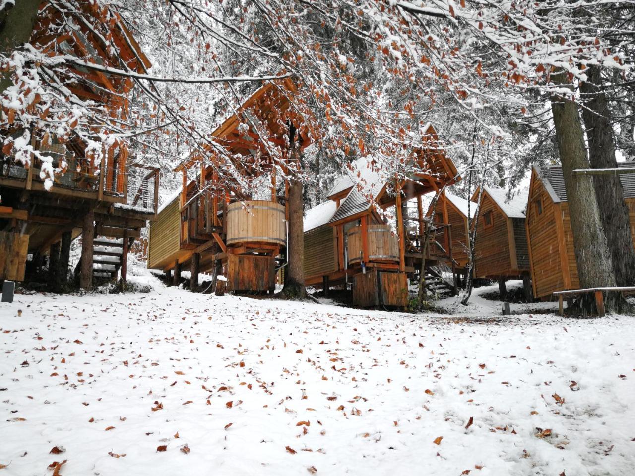 Ribno Alpine Glamping Hotel Bled Luaran gambar